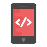 Mobile Web Development vector