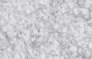Sea salt texture close-up photo