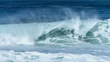 waves on the north coast of Gran Canaria photo