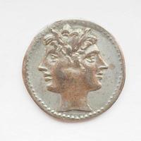 Ancient Roman coin photo