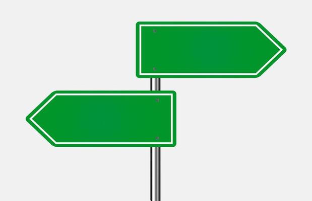 traffic signs. Road board text panel, mockup signage direction highway city signpost location street arrow way vector