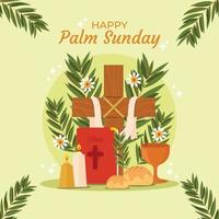 Palm Sunday Festivity vector