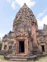 Phanom Rung Historical Parkis Castle Rock old Architecture about a thousand years ago at Buriram ProvinceThailand photo