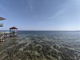 dato playa paisaje sulawesi indonesia foto
