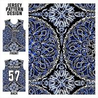 abstract concept vector jersey pattern template for printing or sublimation sports uniforms football volleyball basketball e-sports cycling and fishing