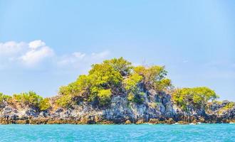 Tropical Paradise Aow Kwang Peeb Beach Koh Phayam island Thailand. photo