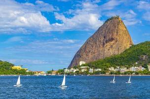 Pan de Azúcar panorama pao de acucar río de janeiro brasil. foto