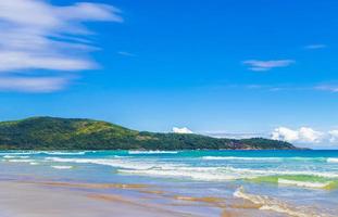 praia lopes mendes beach en la isla tropical ilha grande brasil. foto