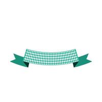 Oktoberfest simple ribbon for banner and headline vector