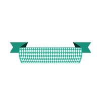 Simple ribbon for banner and headline vector