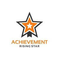 appreciation Star Achievement logo design vector