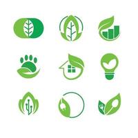 Eco Logo Template Collection vector