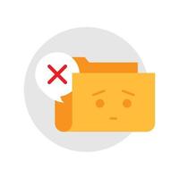 no result, data not found concept illustration flat design vector eps10. simple and modern graphic element for landing page, empty state ui, infographic, etc