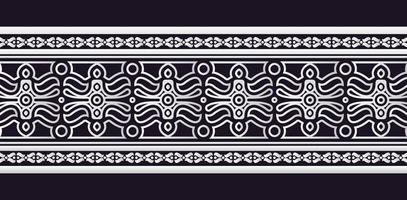 ornamental pattern border Design Template vector