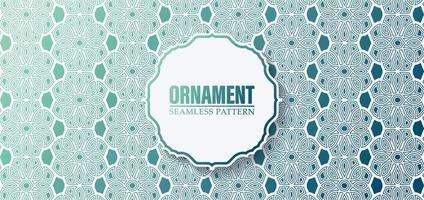 gradation ornament pattern design background vector