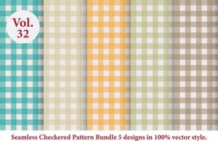 classic checkered pattern Argyle vector, which is tartan,Gingham pattern,Tartan fabric texture in retro style, colored vector