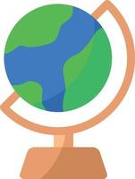 simple globe vector icon, editable, 48 pixel