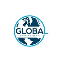 global logo design free vector