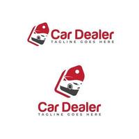 car dealer logo, auto dealer logo, car seller logo template pro vector