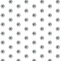 hexagon pattern background vector