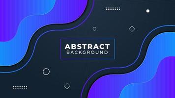 Abstract modern creative liquid colorful gradient background design vector