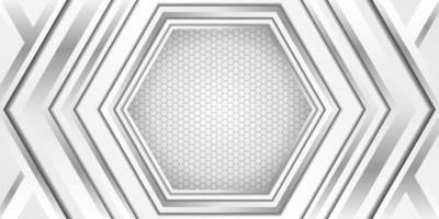 unique luxury metallic white background vector