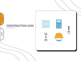 paquete de iconos de construcción vector libre