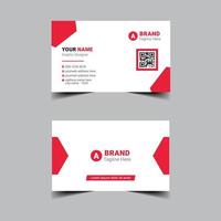 Creative corporate business card template vector