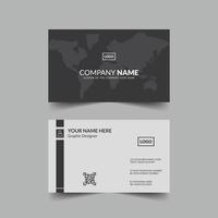 corporate business card design vector