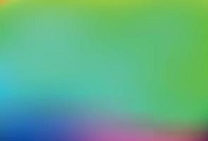 Smooth and blurry rainbow gradient mesh drawing. vector