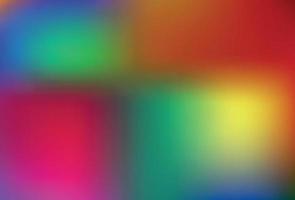 Smooth and blurry rainbow gradient mesh background. vector