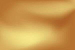 Gold abstract blurred gradient background. Vector illustration.