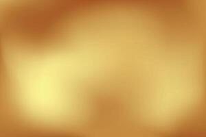 Gold abstract blurred gradient background. Vector illustration.