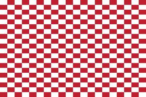 Abstract geometric rectangle shape, red and white color background, mosaic pattern. Vector illustration.