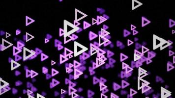 Abstract geometric motion background video