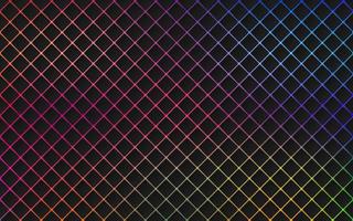 Abstract black 3D geometric square pattern on trendy color blurred background in technology style. Modern futuristic rhombus shape pattern. Can use for cover template, poster. Vector illustration