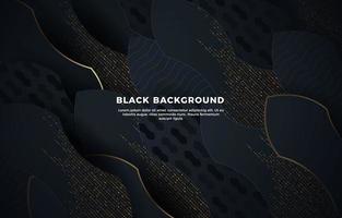 Black Abstract Background Concept vector