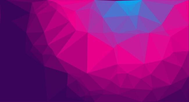 Abstract Low Polygon gradient background illustration. Low poly banner with triangle shapes vector