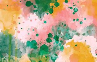 Colorful Abstract Watercolor Background Template vector
