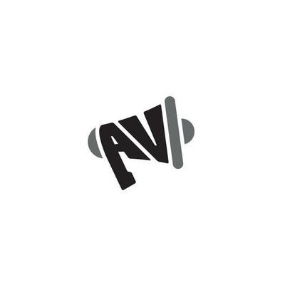 AV Megaphone logo or icon design