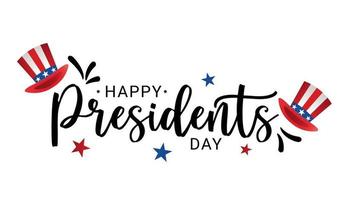 USA President Day Party Holiday Background. Vector Illustartion EPS10