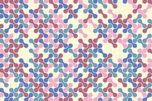 Metaballs Pattern With Combination Colors Warm Background vector