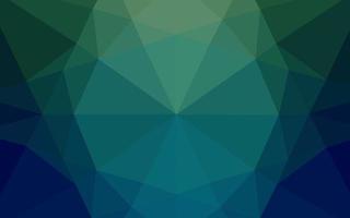 Light BLUE vector blurry hexagon pattern.