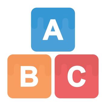 Playing Blocks Concepts vector