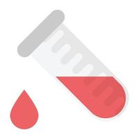 Blood Sample Concepts vector