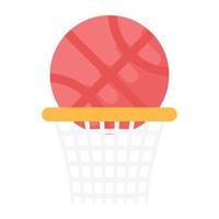 conceptos de baloncesto de moda vector