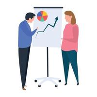 Graphical Presentation Concepts vector