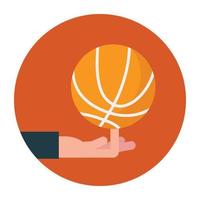 Playing Basketball Concepts vector