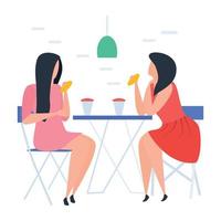 Friends Gossips Concepts vector