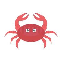 Crawl Crab Concepts vector